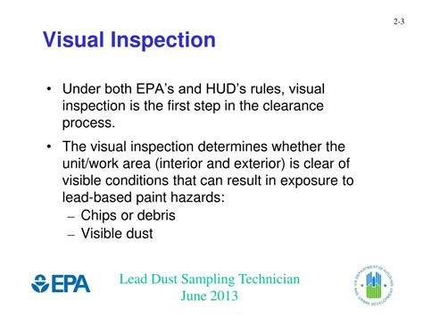 visual inspection standards guide